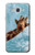 W3680 Cute Smile Giraffe Hard Case and Leather Flip Case For Samsung Galaxy J7