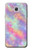 W3706 Pastel Rainbow Galaxy Pink Sky Hard Case and Leather Flip Case For Samsung Galaxy J7