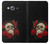 W3753 Dark Gothic Goth Skull Roses Hard Case and Leather Flip Case For Samsung Galaxy J3 (2016)