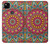 W3694 Hippie Art Pattern Hard Case and Leather Flip Case For Google Pixel 4a