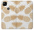 W3718 Seamless Pineapple Hard Case and Leather Flip Case For Google Pixel 4a