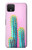 W3673 Cactus Hard Case and Leather Flip Case For Google Pixel 4