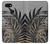 W3692 Gray Black Palm Leaves Hard Case and Leather Flip Case For Google Pixel 3
