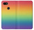 W3698 LGBT Gradient Pride Flag Hard Case and Leather Flip Case For Google Pixel 3 XL