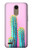 W3673 Cactus Hard Case and Leather Flip Case For LG K10 (2018), LG K30