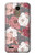 W3716 Rose Floral Pattern Hard Case and Leather Flip Case For LG K10 (2018), LG K30