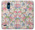 W3688 Floral Flower Art Pattern Hard Case and Leather Flip Case For LG K8 (2018)