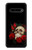 W3753 Dark Gothic Goth Skull Roses Hard Case and Leather Flip Case For LG V60 ThinQ 5G