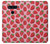 W3719 Strawberry Pattern Hard Case and Leather Flip Case For LG V40, LG V40 ThinQ