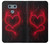 W3682 Devil Heart Hard Case and Leather Flip Case For LG G6