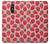 W3719 Strawberry Pattern Hard Case and Leather Flip Case For LG Q Stylo 4, LG Q Stylus