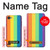 W3699 LGBT Pride Hard Case and Leather Flip Case For LG Q6