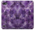 W3713 Purple Quartz Amethyst Graphic Printed Hard Case and Leather Flip Case For LG Q6