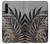 W3692 Gray Black Palm Leaves Hard Case and Leather Flip Case For OnePlus Nord