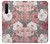 W3716 Rose Floral Pattern Hard Case and Leather Flip Case For OnePlus Nord