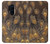 W3691 Gold Peacock Feather Hard Case and Leather Flip Case For OnePlus 8 Pro