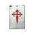 W3200 Order of Santiago Cross of Saint James Tablet Hard Case For iPad mini 4, iPad mini 5, iPad mini 5 (2019)