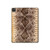 W2875 Rattle Snake Skin Graphic Printed Tablet Hard Case For iPad Pro 11 (2021,2020,2018, 3rd, 2nd, 1st)