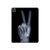 W3101 X-ray Peace Sign Fingers Tablet Hard Case For iPad Pro 11 (2021,2020,2018, 3rd, 2nd, 1st)