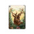 W2841 Vintage Reindeer Christmas Tablet Hard Case For iPad Pro 12.9 (2015,2017)