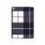 W3452 Plaid Fabric Pattern Tablet Hard Case For iPad Pro 12.9 (2015,2017)