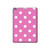 W2358 Pink Polka Dots Tablet Hard Case For iPad Pro 10.5, iPad Air (2019, 3rd)