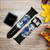 CA0256 Earth Planet Space Star nebula Silicone & Leather Smart Watch Band Strap For Apple Watch iWatch