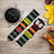 CA0748 Colorful Piano Silicone & Leather Smart Watch Band Strap For Garmin Smartwatch