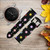 CA0816 Colorful Polka Dot Silicone & Leather Smart Watch Band Strap For Garmin Smartwatch