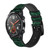 CA0606 Math Formula Greenboard Silicone & Leather Smart Watch Band Strap For Wristwatch Smartwatch