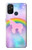 W3070 Rainbow Unicorn Pastel Sky Hard Case and Leather Flip Case For OnePlus Nord N100