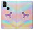 W3203 Rainbow Unicorn Hard Case and Leather Flip Case For OnePlus Nord N100