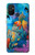 W3227 Underwater World Cartoon Hard Case and Leather Flip Case For OnePlus Nord N100