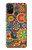 W3272 Colorful Pattern Hard Case and Leather Flip Case For OnePlus Nord N100