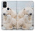 W3373 Polar Bear Hug Family Hard Case and Leather Flip Case For OnePlus Nord N100