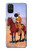 W0772 Cowboy Western Hard Case and Leather Flip Case For OnePlus Nord N10 5G