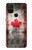 W2490 Canada Maple Leaf Flag Texture Hard Case and Leather Flip Case For OnePlus Nord N10 5G