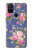 W3265 Vintage Flower Pattern Hard Case and Leather Flip Case For OnePlus Nord N10 5G