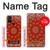 W3355 Bandana Red Pattern Hard Case and Leather Flip Case For OnePlus Nord N10 5G