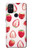 W3481 Strawberry Hard Case and Leather Flip Case For OnePlus Nord N10 5G