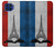 W2859 Vintage France Flag Eiffel Tower Hard Case and Leather Flip Case For Motorola One 5G