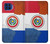 W3017 Paraguay Flag Hard Case and Leather Flip Case For Motorola One 5G