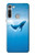 W0843 Blue Whale Hard Case and Leather Flip Case For Motorola Moto G8