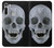 W1286 Diamond Skull Hard Case and Leather Flip Case For Motorola Moto G8