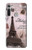 W2211 Paris Postcard Eiffel Tower Hard Case and Leather Flip Case For Motorola Moto G8