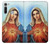 W2420 The Virgin Mary Santa Maria Hard Case and Leather Flip Case For Motorola Moto G8