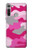 W2525 Pink Camo Camouflage Hard Case and Leather Flip Case For Motorola Moto G8