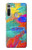 W2942 Brush Stroke Painting Hard Case and Leather Flip Case For Motorola Moto G8