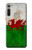 W2976 Wales Football Soccer Flag Hard Case and Leather Flip Case For Motorola Moto G8