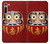 W3023 Japan Good Luck Daruma Doll Hard Case and Leather Flip Case For Motorola Moto G8